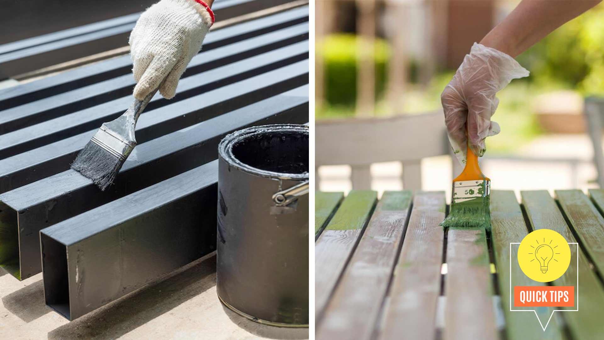 La importancia de elegir la pintura adecuada para cada superficie