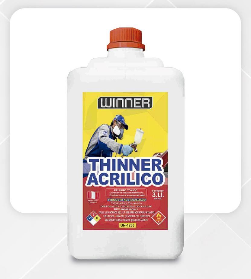 THINNER ACRÍLICO M