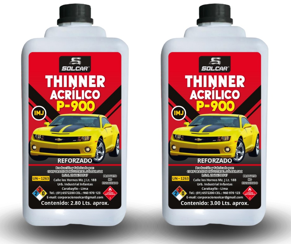 THINNER ACRÍLICO P-900