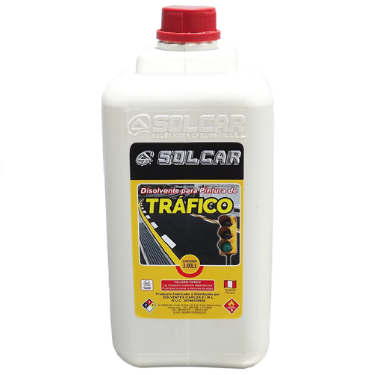 DISOLVENTE PARA PINTURA TRÁFICO