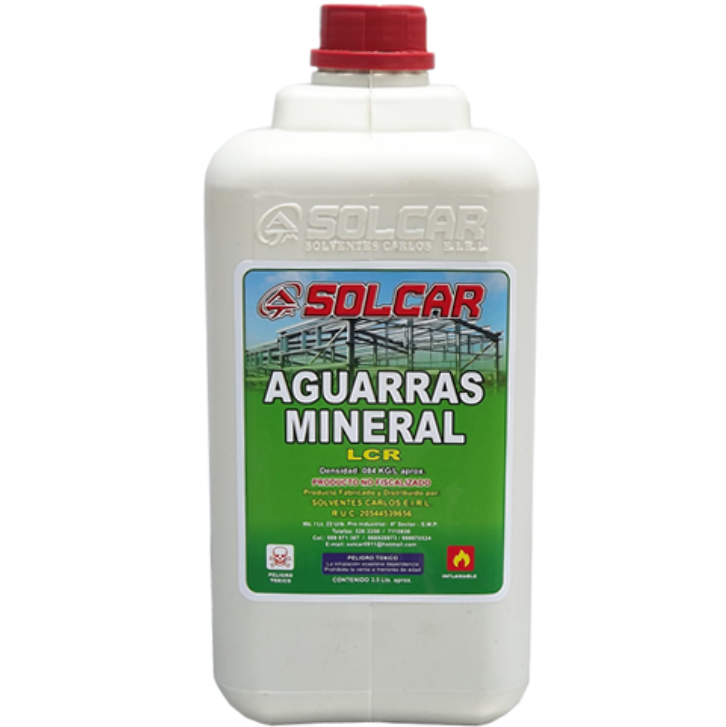 AGUARRÁS MINERAL LCR